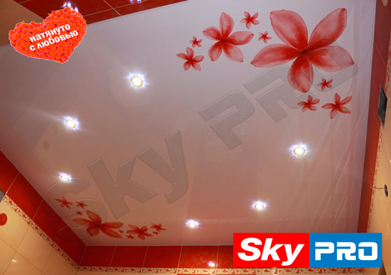 Преимущества натяжный потолков